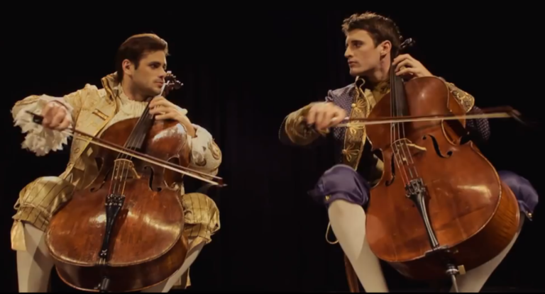 2 CELLO Players Shock An Upper Class Audience