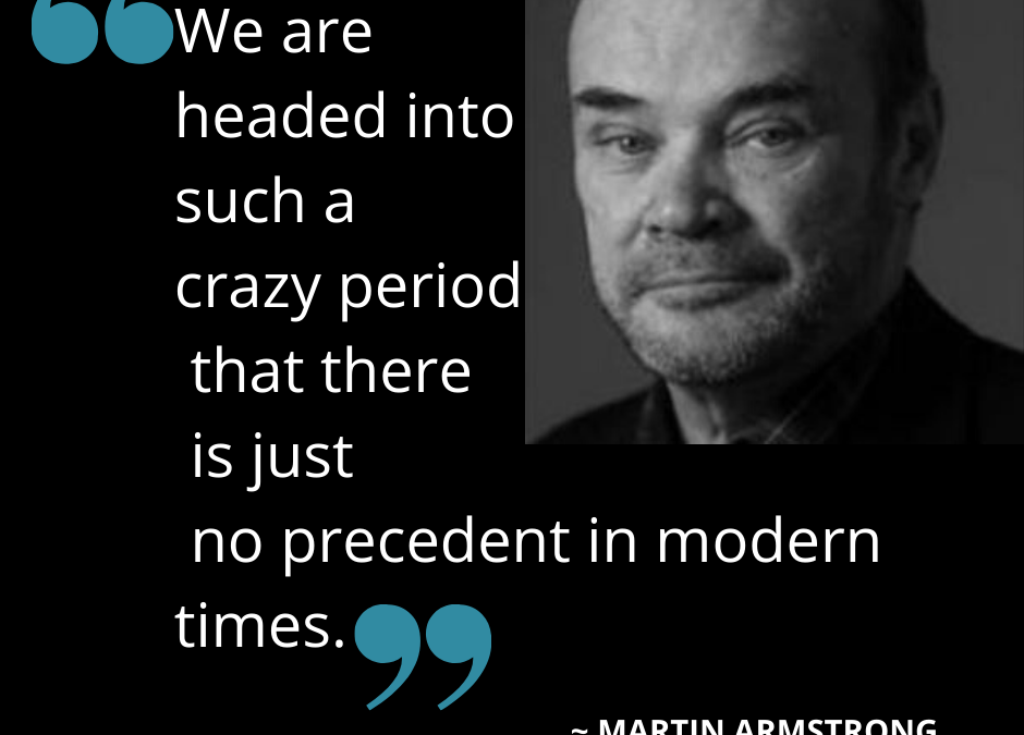 Feature Interview – Martin Armstrong