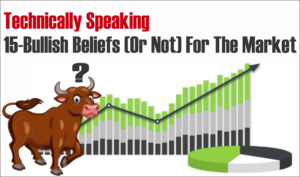 15 Bullish Beliefs (Or Not) For The Market