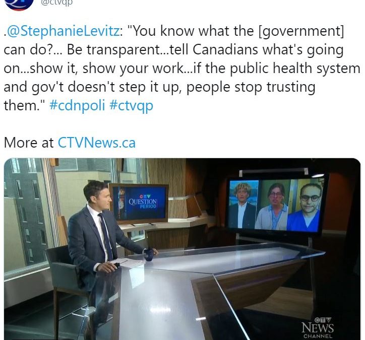 A Good Weekend For The Media – Stephanie Levitz Pt 1