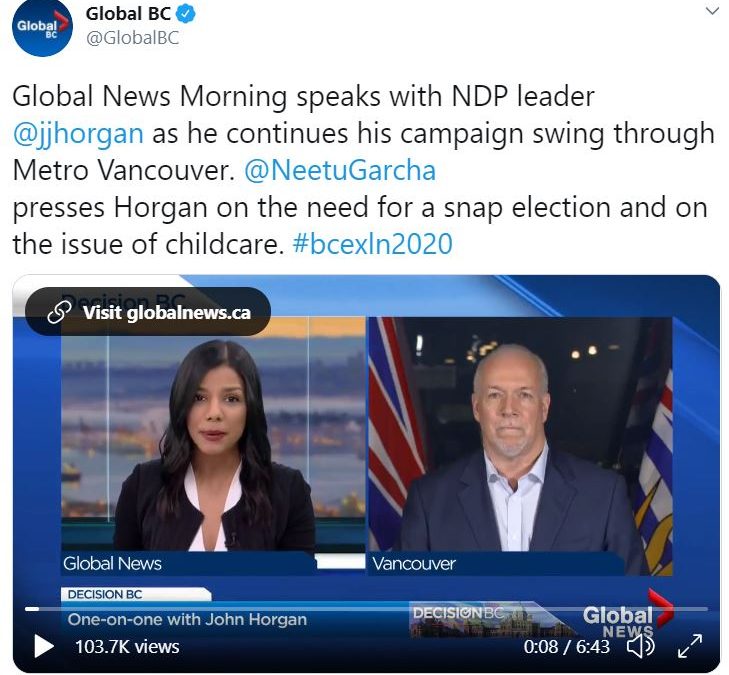 A Good Weekend For The Media – Pt 2 Neetu Garcha