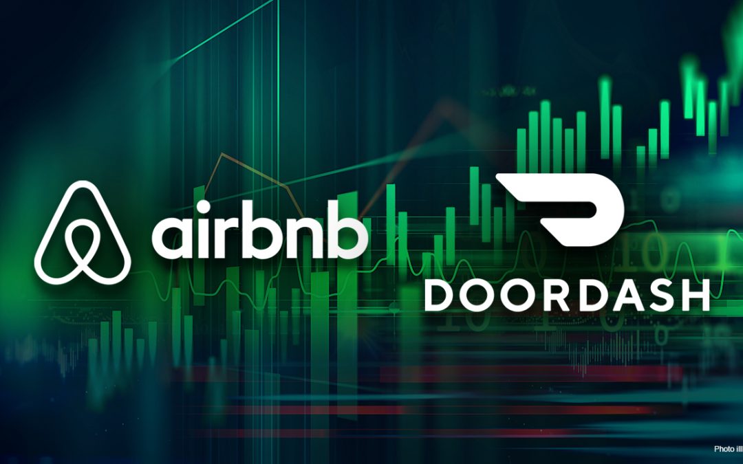 Airbnb and DoorDash went public at the same time but see very different paths post-pandemic