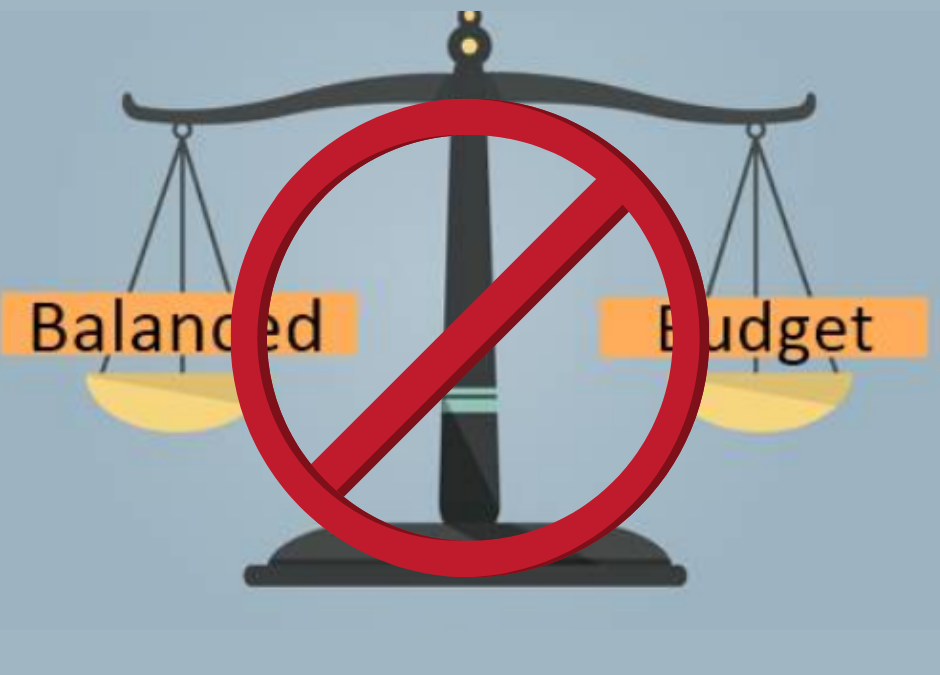 Goodbye to Balanced Budgets