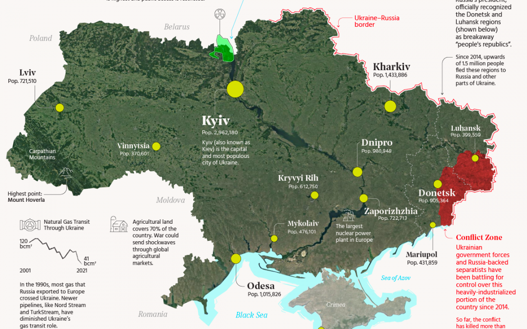 Map Explainer: Key Facts About Ukraine