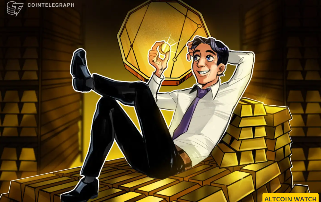 Gold-backed cryptos are shining in 2022, market cap hits $1B for the first time